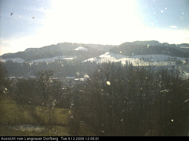 Webcam-Bild: Aussicht vom Dorfberg in Langnau 20081209-120501