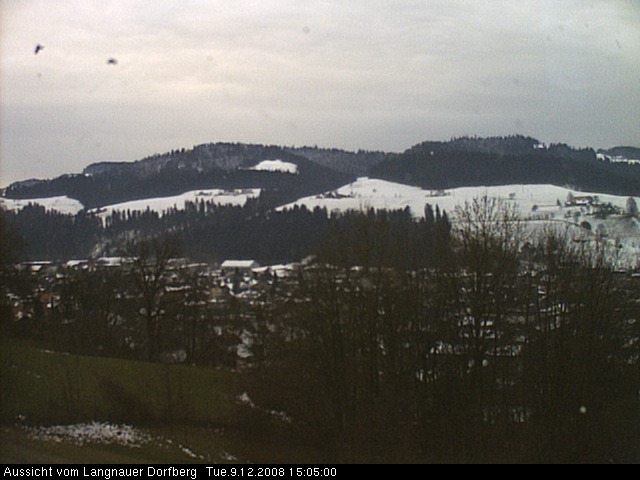 Webcam-Bild: Aussicht vom Dorfberg in Langnau 20081209-150500