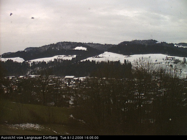 Webcam-Bild: Aussicht vom Dorfberg in Langnau 20081209-160500