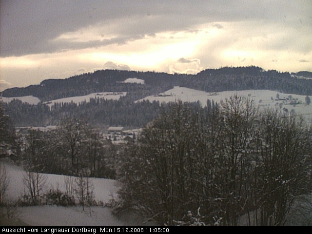Webcam-Bild: Aussicht vom Dorfberg in Langnau 20081215-110500