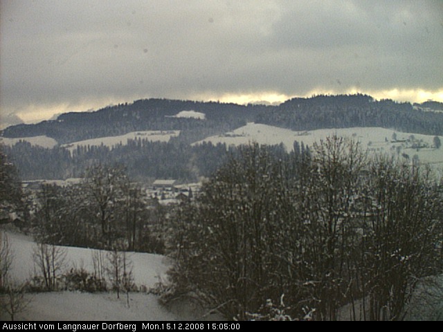Webcam-Bild: Aussicht vom Dorfberg in Langnau 20081215-150500