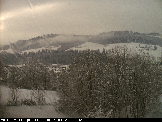 Webcam-Bild: Aussicht vom Dorfberg in Langnau 20081219-100500