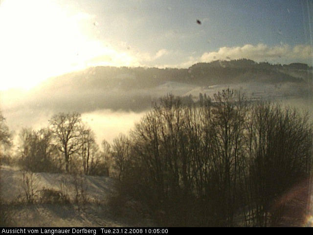Webcam-Bild: Aussicht vom Dorfberg in Langnau 20081223-100500