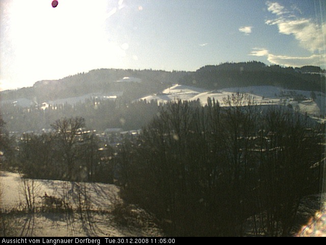 Webcam-Bild: Aussicht vom Dorfberg in Langnau 20081230-110500