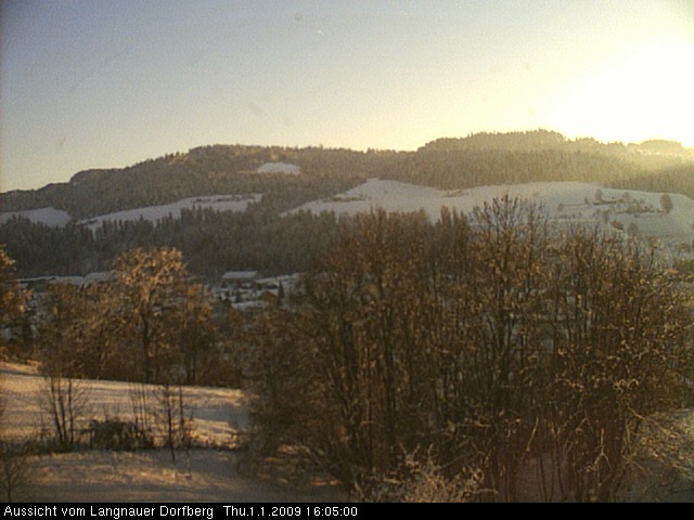 Webcam-Bild: Aussicht vom Dorfberg in Langnau 20090101-160500