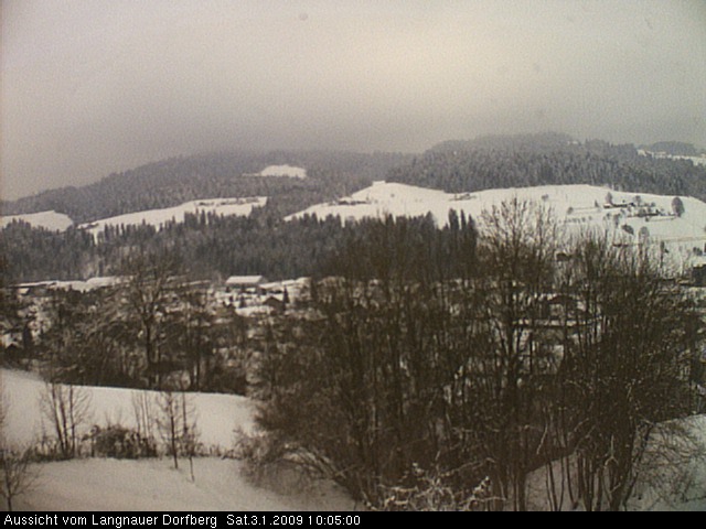 Webcam-Bild: Aussicht vom Dorfberg in Langnau 20090103-100500