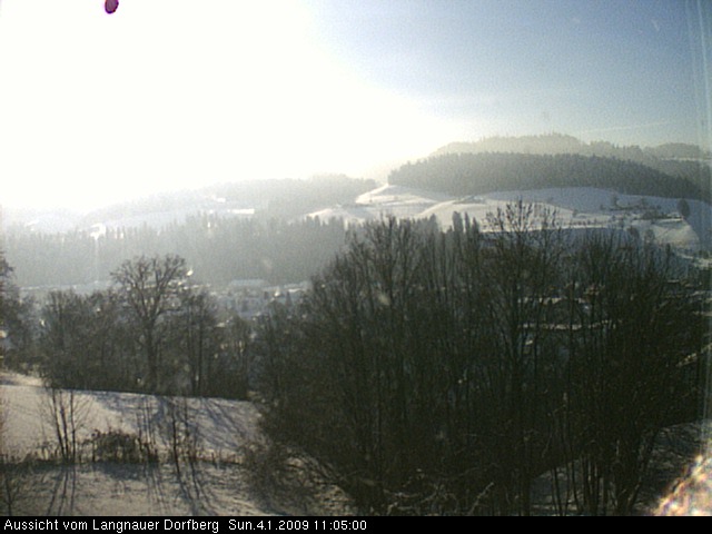Webcam-Bild: Aussicht vom Dorfberg in Langnau 20090104-110500