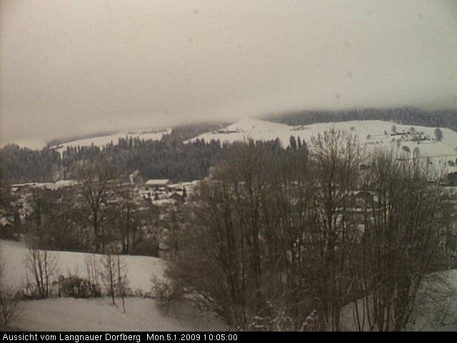Webcam-Bild: Aussicht vom Dorfberg in Langnau 20090105-100500