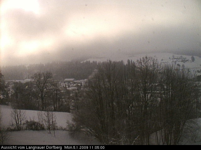 Webcam-Bild: Aussicht vom Dorfberg in Langnau 20090105-110500