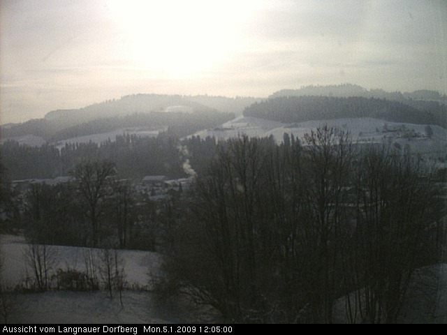 Webcam-Bild: Aussicht vom Dorfberg in Langnau 20090105-120500