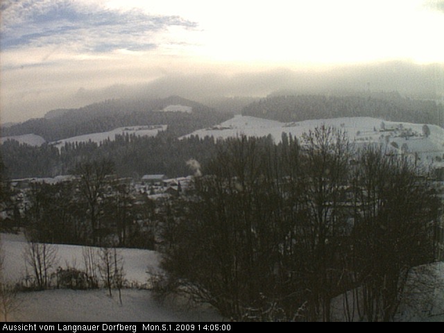 Webcam-Bild: Aussicht vom Dorfberg in Langnau 20090105-140500