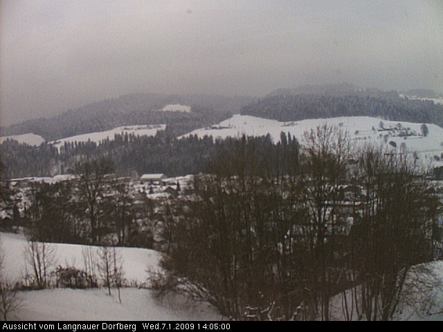 Webcam-Bild: Aussicht vom Dorfberg in Langnau 20090107-140500