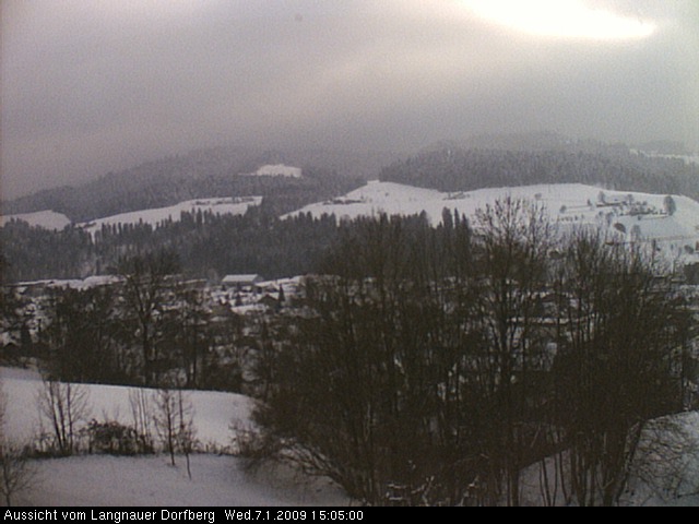 Webcam-Bild: Aussicht vom Dorfberg in Langnau 20090107-150500
