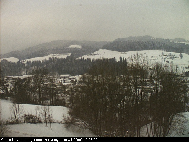 Webcam-Bild: Aussicht vom Dorfberg in Langnau 20090108-100500