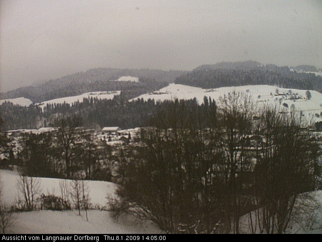 Webcam-Bild: Aussicht vom Dorfberg in Langnau 20090108-140500