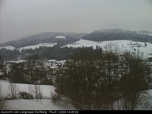 Webcam-Bild: Aussicht vom Dorfberg in Langnau 20090108-160500