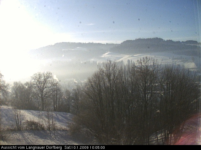 Webcam-Bild: Aussicht vom Dorfberg in Langnau 20090110-100500