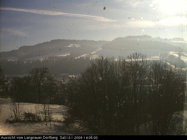 Webcam-Bild: Aussicht vom Dorfberg in Langnau 20090110-140500
