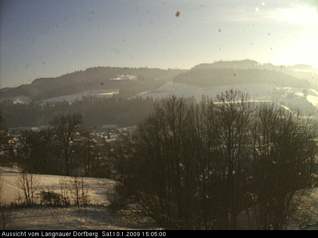 Webcam-Bild: Aussicht vom Dorfberg in Langnau 20090110-150500
