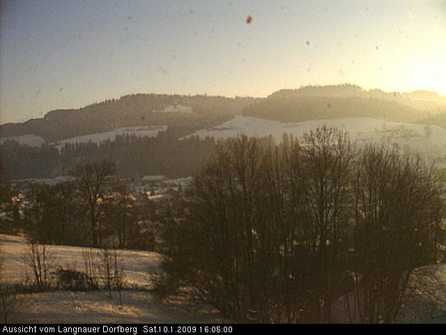 Webcam-Bild: Aussicht vom Dorfberg in Langnau 20090110-160500