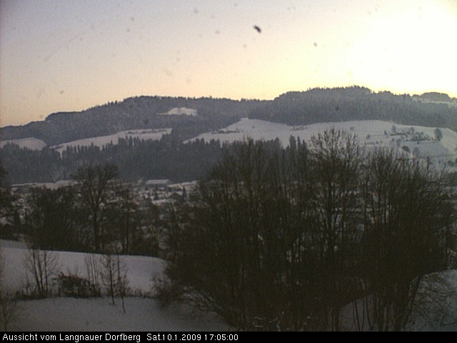 Webcam-Bild: Aussicht vom Dorfberg in Langnau 20090110-170500