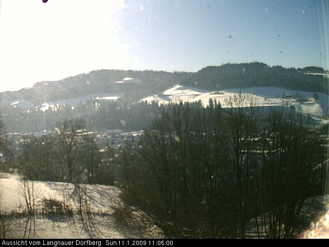 Webcam-Bild: Aussicht vom Dorfberg in Langnau 20090111-110500