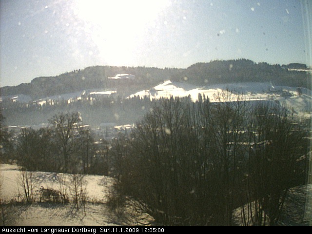 Webcam-Bild: Aussicht vom Dorfberg in Langnau 20090111-120500