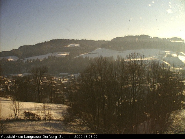 Webcam-Bild: Aussicht vom Dorfberg in Langnau 20090111-150500