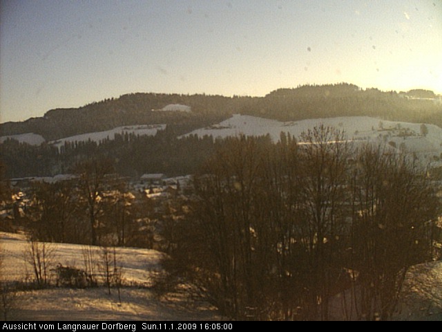 Webcam-Bild: Aussicht vom Dorfberg in Langnau 20090111-160500