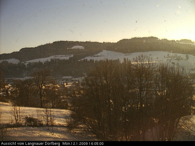 Webcam-Bild: Aussicht vom Dorfberg in Langnau 20090112-160500