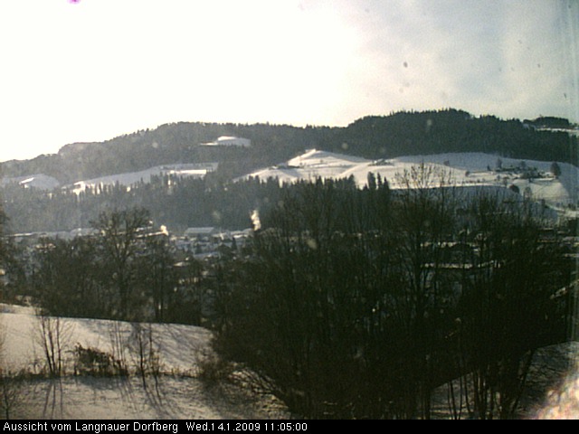 Webcam-Bild: Aussicht vom Dorfberg in Langnau 20090114-110500