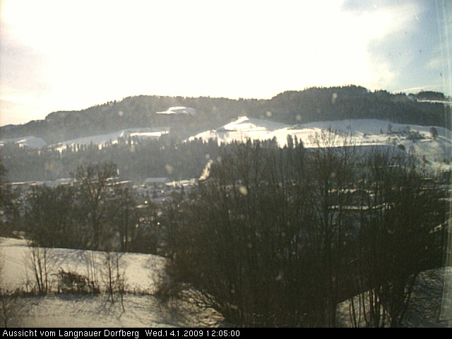 Webcam-Bild: Aussicht vom Dorfberg in Langnau 20090114-120500