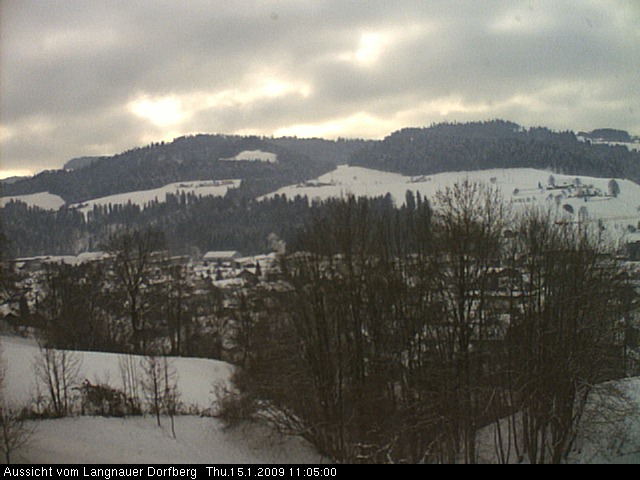 Webcam-Bild: Aussicht vom Dorfberg in Langnau 20090115-110500