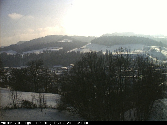 Webcam-Bild: Aussicht vom Dorfberg in Langnau 20090115-140500