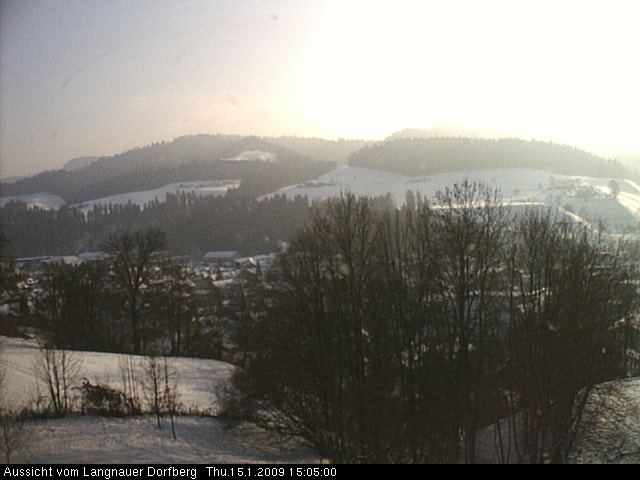 Webcam-Bild: Aussicht vom Dorfberg in Langnau 20090115-150500