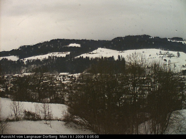 Webcam-Bild: Aussicht vom Dorfberg in Langnau 20090119-100500