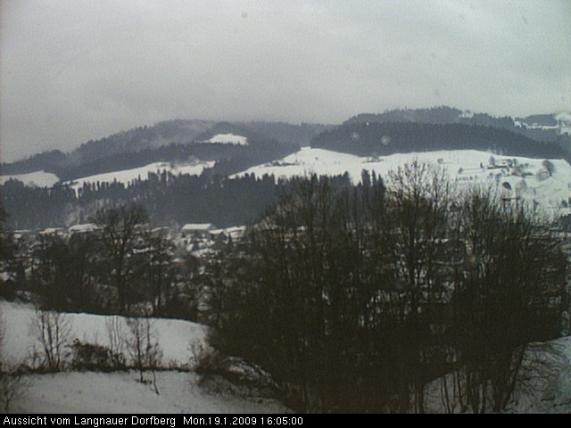 Webcam-Bild: Aussicht vom Dorfberg in Langnau 20090119-160500