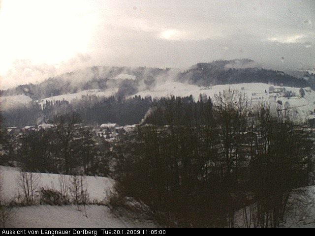 Webcam-Bild: Aussicht vom Dorfberg in Langnau 20090120-110500