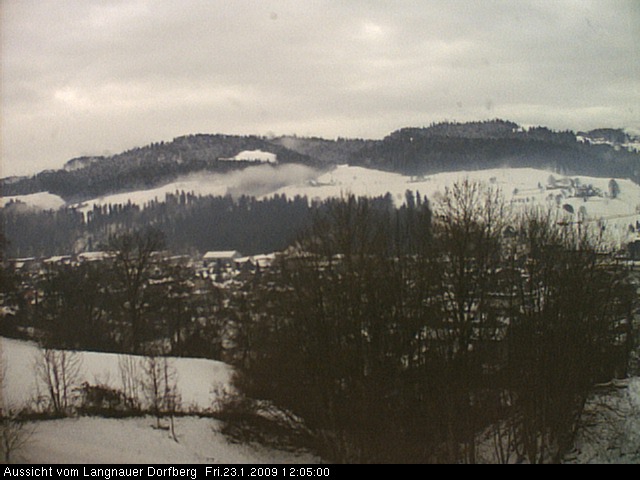 Webcam-Bild: Aussicht vom Dorfberg in Langnau 20090123-120500