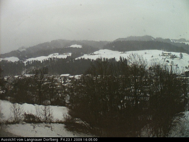 Webcam-Bild: Aussicht vom Dorfberg in Langnau 20090123-160500