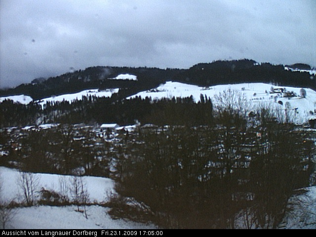 Webcam-Bild: Aussicht vom Dorfberg in Langnau 20090123-170500