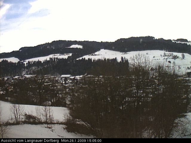 Webcam-Bild: Aussicht vom Dorfberg in Langnau 20090126-150500