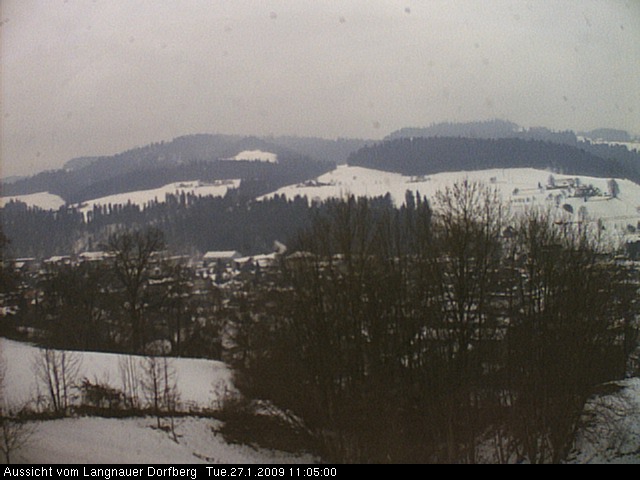 Webcam-Bild: Aussicht vom Dorfberg in Langnau 20090127-110500
