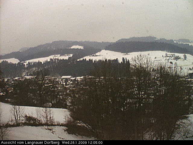 Webcam-Bild: Aussicht vom Dorfberg in Langnau 20090128-120500
