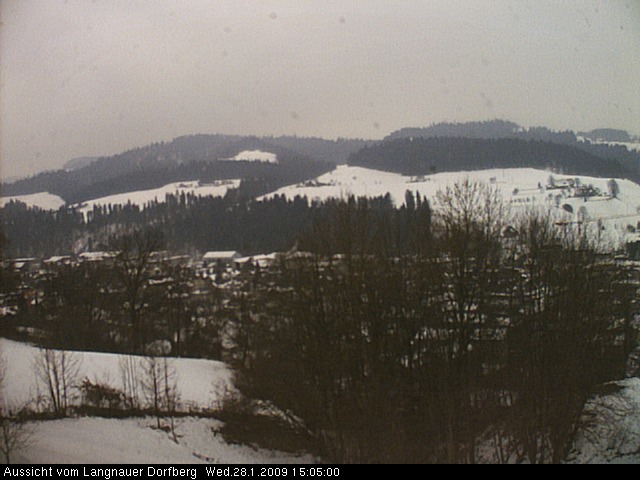 Webcam-Bild: Aussicht vom Dorfberg in Langnau 20090128-150500