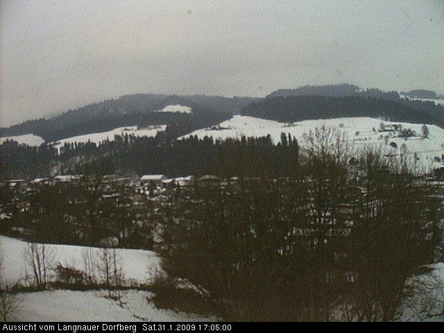 Webcam-Bild: Aussicht vom Dorfberg in Langnau 20090131-170500