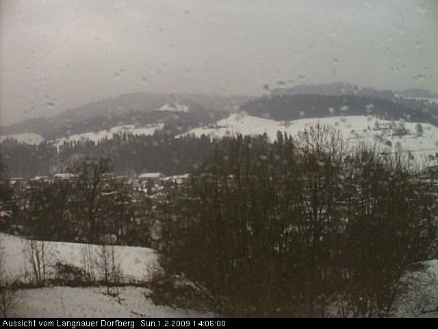 Webcam-Bild: Aussicht vom Dorfberg in Langnau 20090201-140500