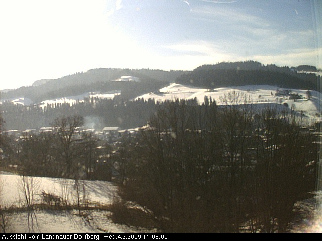 Webcam-Bild: Aussicht vom Dorfberg in Langnau 20090204-110500