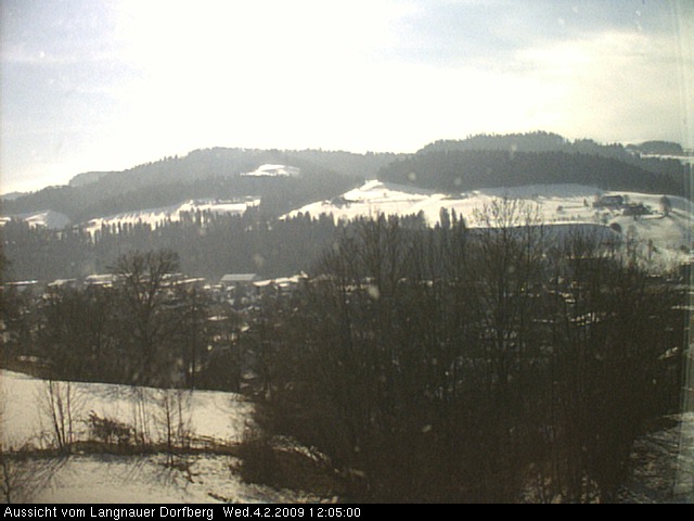 Webcam-Bild: Aussicht vom Dorfberg in Langnau 20090204-120500