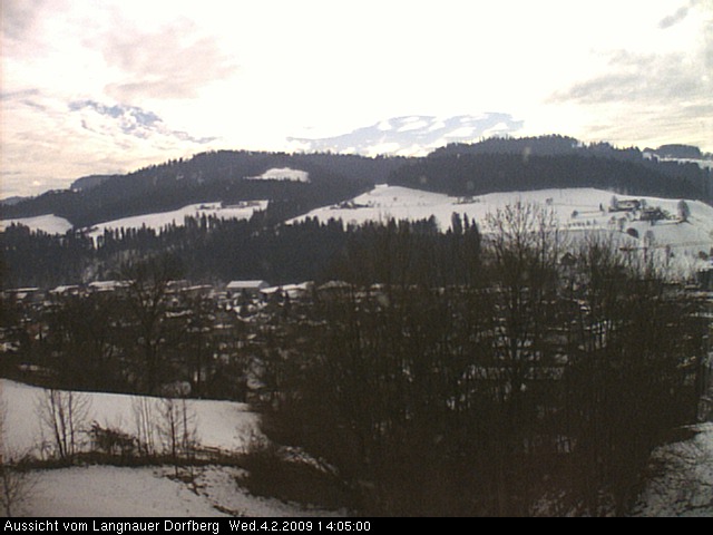 Webcam-Bild: Aussicht vom Dorfberg in Langnau 20090204-140500